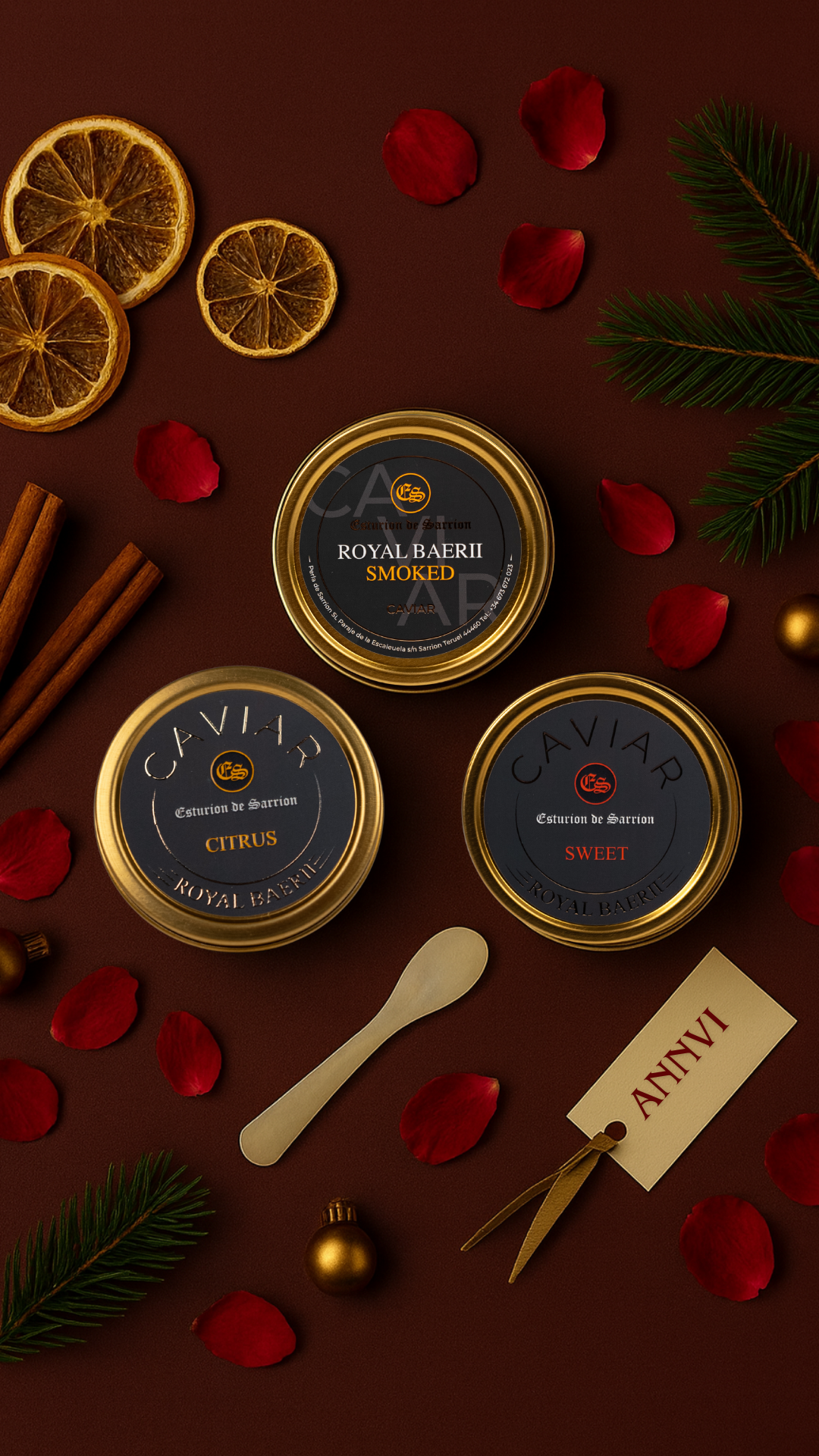 π ANNVI Holiday Set β Festive Adventure (Citrus, Sweet, Smoked)