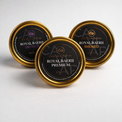 ANNVI Signature Caviar Tasting Set — 3x50g (Premium, Truffle, Smoked)